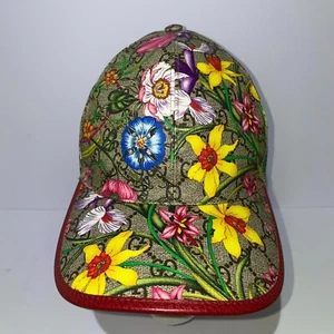 GUCCI GG Floral Baseball Cap 57 cm verstellbar - Bild 1 von 7