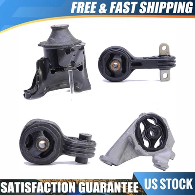 4 Anchor-Engine Trans Mount Kit For 06-2008 2009 2010 2011 HONDA CIVIC L4 2.0L - Image 1 of 4