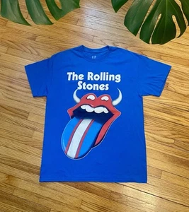 Mens Medium Rolling Stones Zip Code 2015 Tour Shirt Buffalo Ralph Wilson Stadium - Picture 1 of 6