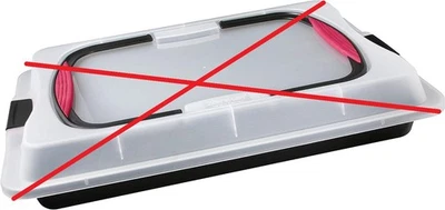 Zenker Back-container mit Softgriffen 29x42x4cm (neu)-kein Deckel - Bild 1 von 4