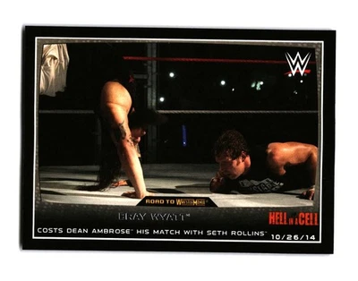 2015 Topps WWE Road to Wrestlemania Bray Wyatt 57 - Image 1 of 2