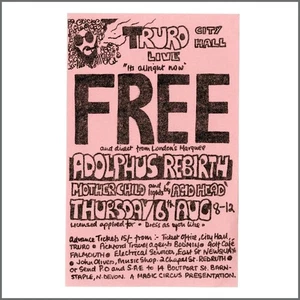 Free City Hall Truro 1960 Concert Handbill (UK) - Picture 1 of 1