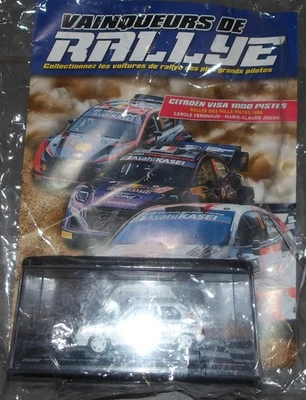 VAINQUEURS DE RALLYE Altaya 1/43  N°48 Citroën Visa 1000 pistes - 1986 + FASCICU - Photo 1/4