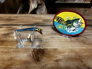 Señuelo de pesca de lubina vintage Storm Pre Rapala Baby Thunderstick XJ 133 - Imagen 1 de 7