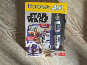 Pictionary Air Star Wars Family Game for Kids & Adults R2-D2 Light Pen New A - Picture 1 of 1