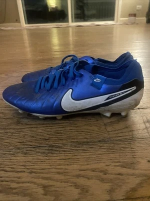 Nike Tiempo легенда 9 Pro Fg черный темно дым серый синий мужской размер 7 [DA1175-001] - Изображение 1 из 4