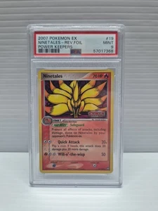 Pokemon Ninetales EX Power Keepers Reverse Holo Rare #19 PSA 9 Mint - Bild 1 von 2