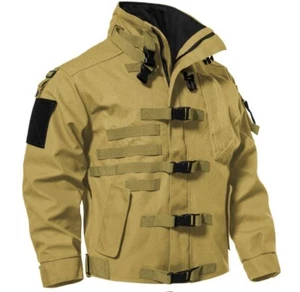 Waterproof US Army Men's Military Tactical Jacket Windproof Hard Shell Jacket - Picture 1 of 14