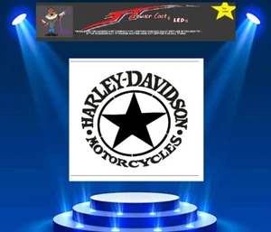 Harley Davidson Star Stencil Template Airbrush Paint # 108 - Picture 1 of 2