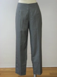 NY COLLECTION Stretch Plaid Straight Pants 12 NWT - Picture 1 of 3