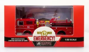 EMERGENCY! 1:50 1972 Ward Lafrance Pumper Engine 51 - Picture 1 of 10