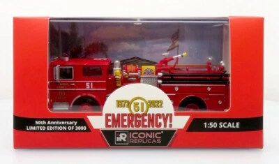 EMERGENCY! 1:50 1972 Ward Lafrance Pumper Engine 51 - Image 1 of 4