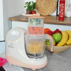 Baby Food Maker Chopper Grinder - Grinder and Steamer 8 in 1 Baby Processor - Picture 1 of 8