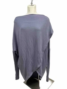 ATHLETA DAMEN PURUNA WRAP SWEATSHIRT PULLOVER FARBE BLAU GRÖSSE M - Bild 1 von 9