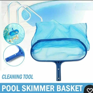 Swimming Pool Leaf Skimmer Rake Net Fine Mesh Hot Tub Spa Cleaning Leaves Tool - Picture 1 of 3