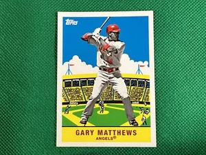 2007 Topps Flashback Fridays #FF22 Gary Matthews Los Angeles Angels - Bild 1 von 1