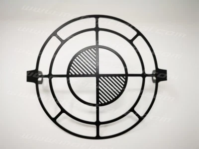 Griglia Faro moto Logo BMW per faro tondo diametro 190/200 Cafè Racer/Cafe Racer - Immagine 1 di 3