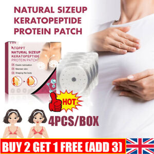 4PCS/BOX Herbal Breast Enhancement Patch-Chest Growth Protein 2024 Patch