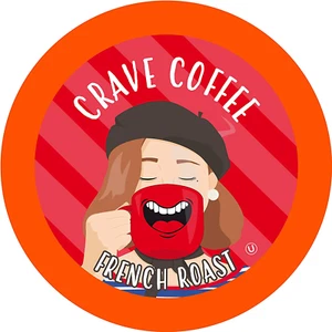 French Dark Roast Coffee Pods for Keurig K Cup Brewers, 100 Count - Picture 1 of 4