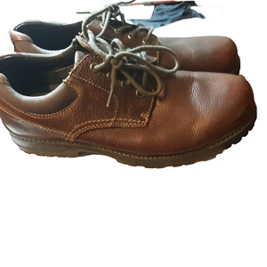 Bass Earth Mens SIze 13 Brown Leather Outdoor round Toe shoe . - Picture 1 of 3