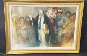 Moshe Chauski oil painting - Picture 1 of 8