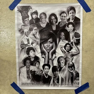 Great African American Women ✅ Historical ✅ Canvas Wall Art Poster Print ✅ 12x16 - Picture 1 of 4