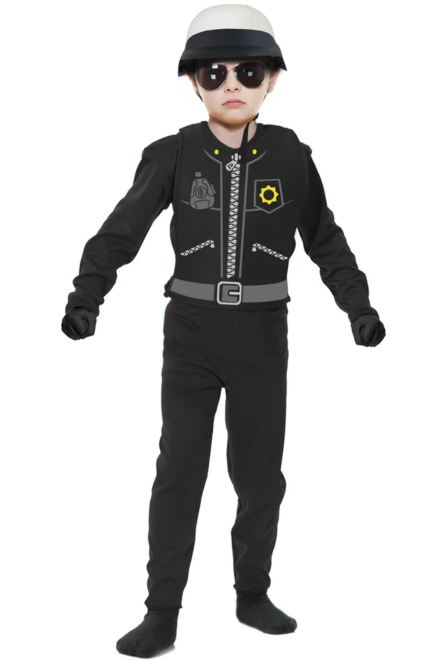 Brand New Lego The Cop Boys Child Costume - Image 1 of 1