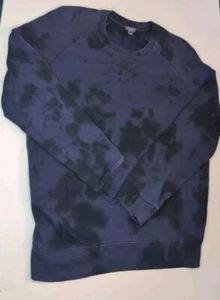Vince Herren Tye Dye Pullover Baumwolle Rundhalsausschnitt Pullover Größe Large EUC X4 - Bild 1 von 6