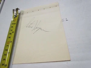 Steve Hargan autographed Cut - Picture 1 of 4