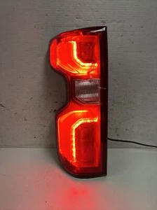 OEM 2020 2021 CHEVROLET SILVERADO LEFT LH DRIVER SIDE LED TAIL LIGHT - Picture 1 of 12