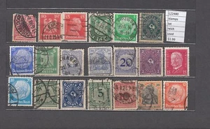 LOTE SELLOS ALEMANIA Reich usados (l22480) - Imagen 1 de 1