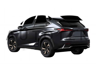 Película de ventana precortada para todos los lados cualquier tono para Lexus NX200T NX300 2015-2021 Foto 1 de 4