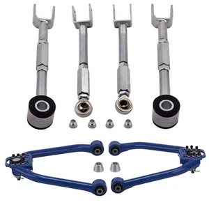 Adjustable Front Rear Upper Camber+ Traction Arm Kit For Infiniti G35 2003-2007 - Imagen 1 de 13