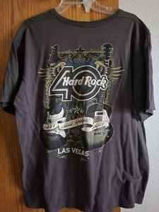 HARD ROCK LAS VEGAS 40TH ANNIVERSARY CITY TEE - SIZE XL - Bild 1 von 4