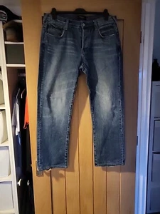 PAUL SMITH jeans 32” waist. Relaxed Fit Button fly Blue Denim - Picture 1 of 5