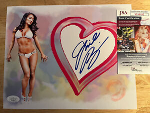 Gail Kim Signed 8x10 Photo JSA Certified WWE TNA