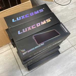 12X LUXCOMS RGB Soft Gaming Mouse Pad Large Oversized Glowing Led Extended