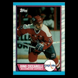 1989 Topps Dino Ciccarelli #41 HOF Capitals Hockey Near Mint to Mint NM-MT - Picture 1 of 2