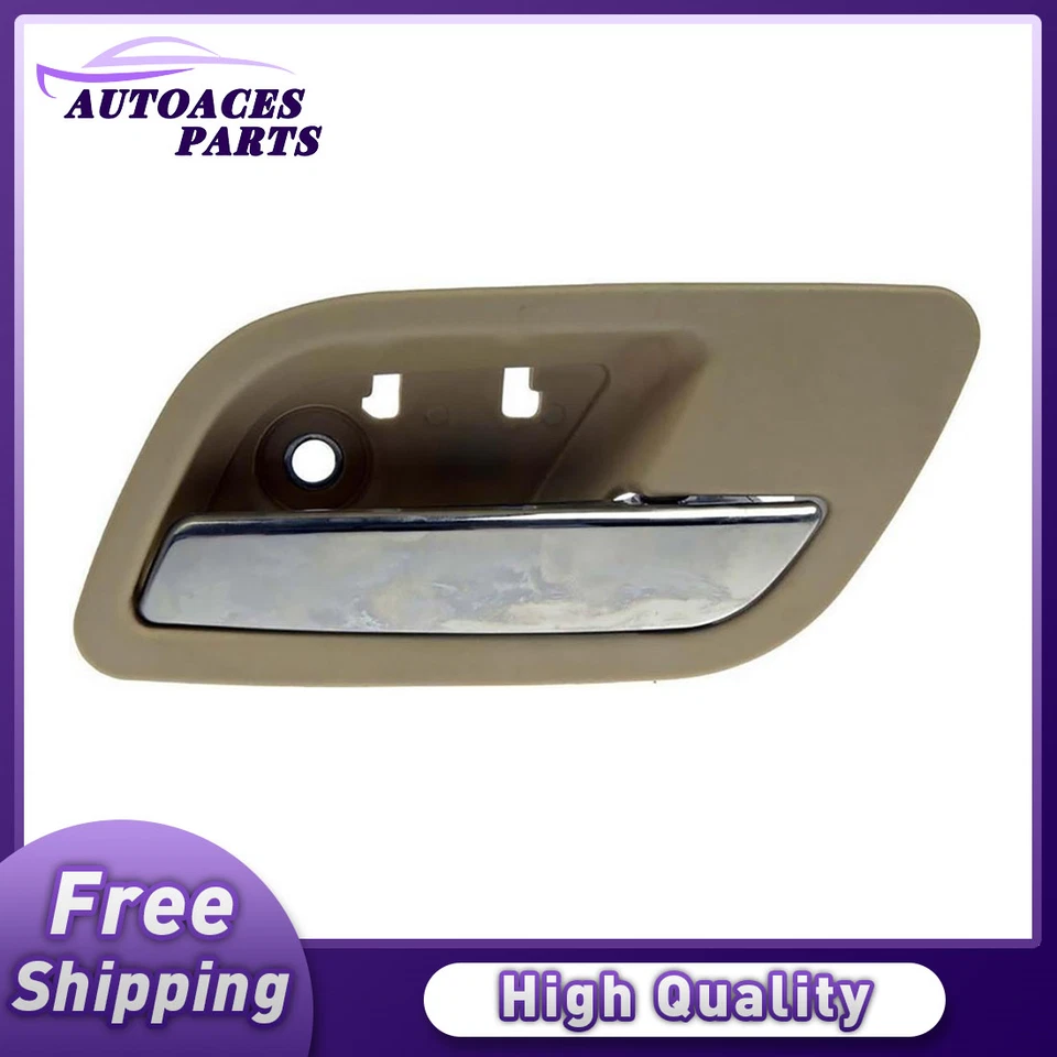 Manija de puerta interior trasera de cachemir y cromo derecha para Cadillac Escalade EXT ESV Foto 1 de 3