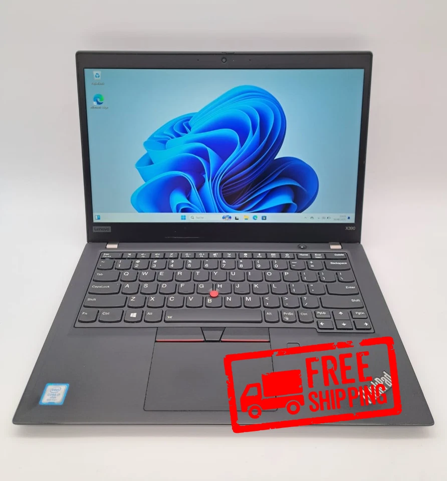 Laptop Lenovo ThinkPad X390 13,3" FHD 512GB SSD Intel i7-8665U 16GB RAM - Bild 1 von 4