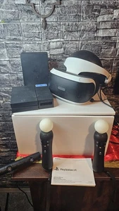 Sony PlayStation VR Cuffie PlayStation 4 con controller di movimento funzionanti LEGGI - Foto 1 di 10