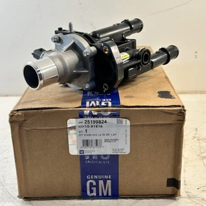 New GENUINE GM 11-20 1.8L Engine Coolant Thermostat Housing Cruze Sonic Trax OEM - Picture 1 of 9