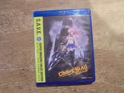 Chaos; Head Blu-Ray + DVD - Anime Manga S.A.V.E. Edition - Image 1 of 3