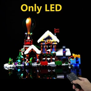 LED Beleuchtungsset für 10339 Weihnachtsmann Post Bausteine Fernleuchten - Bild 1 von 8