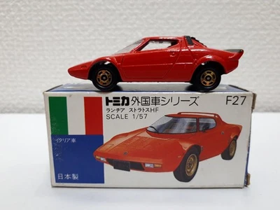 Tomica - F27 Lancia Stratos Hecho en Japón Foto 1 de 4