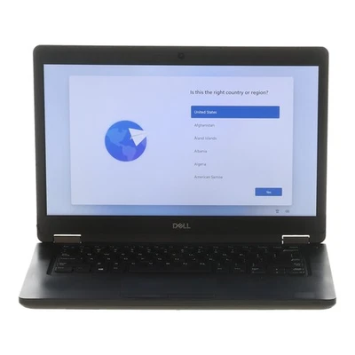 Dell Latitude 14" Laptop : i5 8th Gen | 8GB Ram 256GB SSD | Windows Refurbished - Image 1 of 4