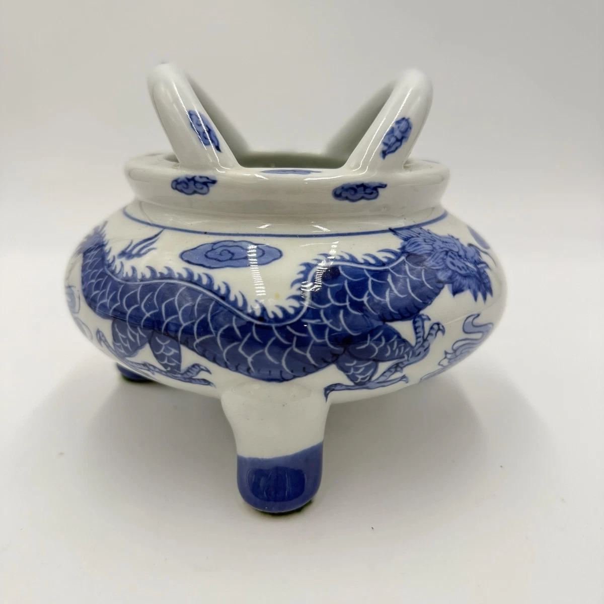 蓝色复古中国风原创香炉| eBay