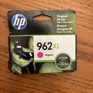 Original HP 962XL Tintenpatrone Magenta mit hoher Reichweite abgelaufen Nov 2021 - Bild 1 von 3