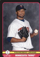 2009 O-Pee-Chee Black #105 Francisco Liriano